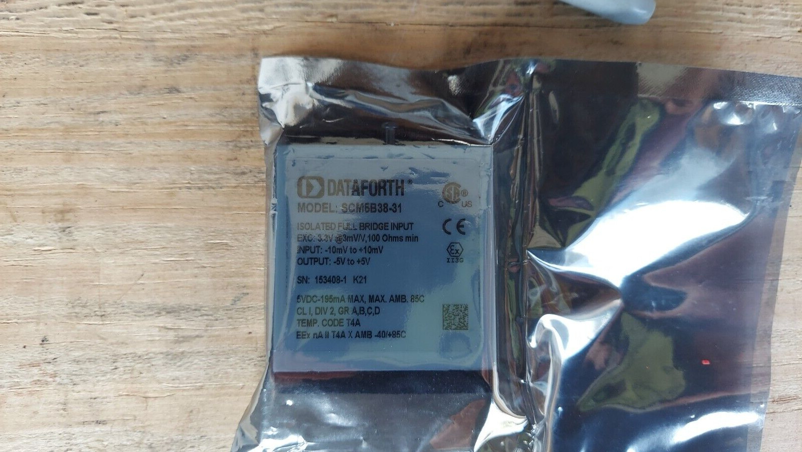 New Dataforth SCM5B38-31 Isolated Full Bridge Input L@@K
