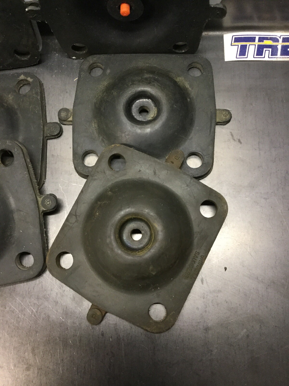 LOT OF 6, NEW, SAUNDERS GRINNELL, 1.5 INCH, REPLACEMENT DIAPHRAGMS. (16D-1)