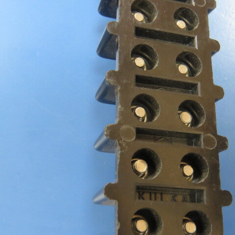 KULKA/MARATHON 602-GP-20 Qty of 1 per Lot TERMINAL BLOCK, BARRIER, 20 POSITION,