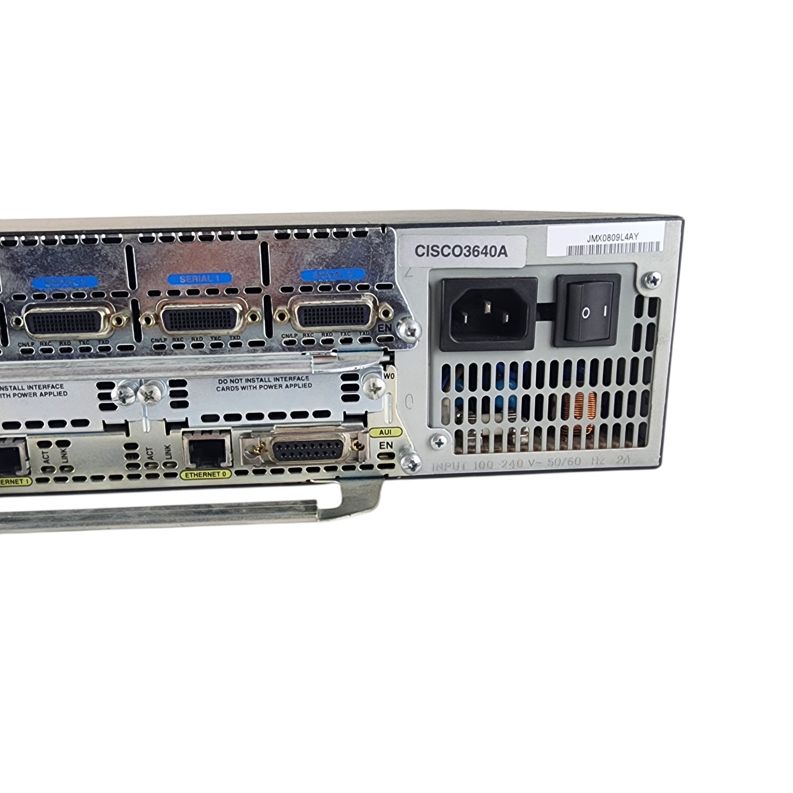 WORKING Cisco 3600 Series Network Router + Catalyst 2900 XL Switch + Cables
