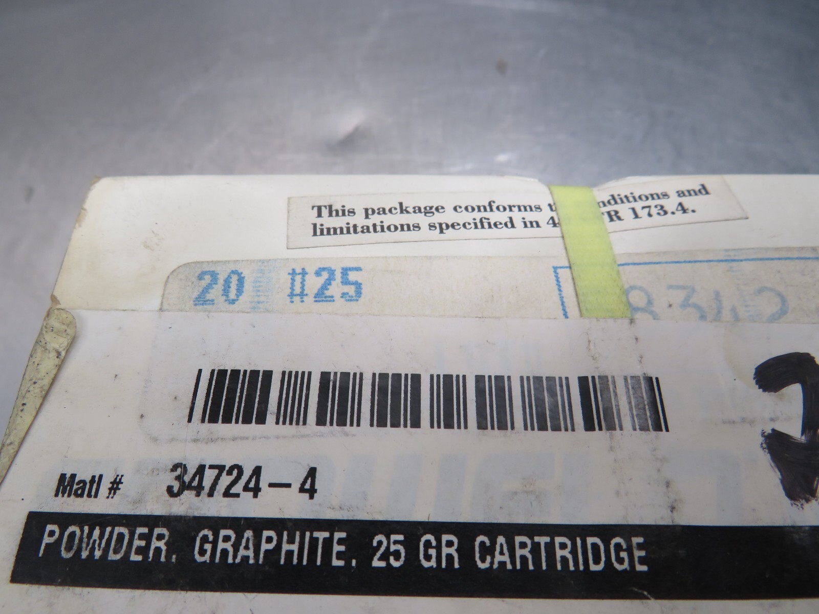 Cadweld CA-25 Powder Graphite 25 Gr Cartridge Pack of 20!