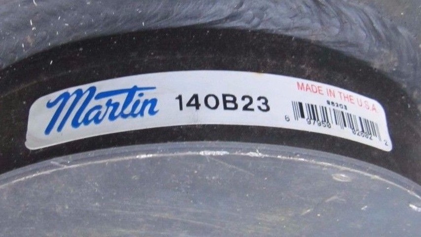MARTIN 140B23 #140 CHAIN 1-3/4″ PITCH 23 TEETH 1-1/2″ BORE STEEL SPROCKET NEW