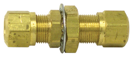 bulkhead Union 3/8inTube (Pack of 1)