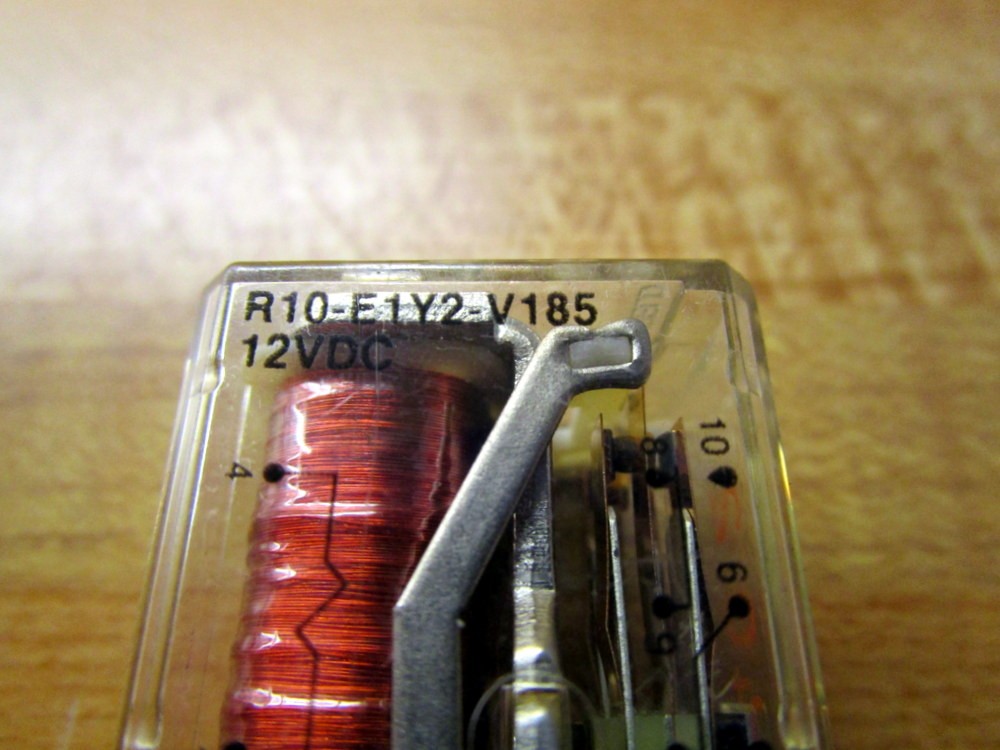 Potter Brumfield R10-E1-Y2-V185-12VDC Relay R10-E1-Y2-V185-12V DC