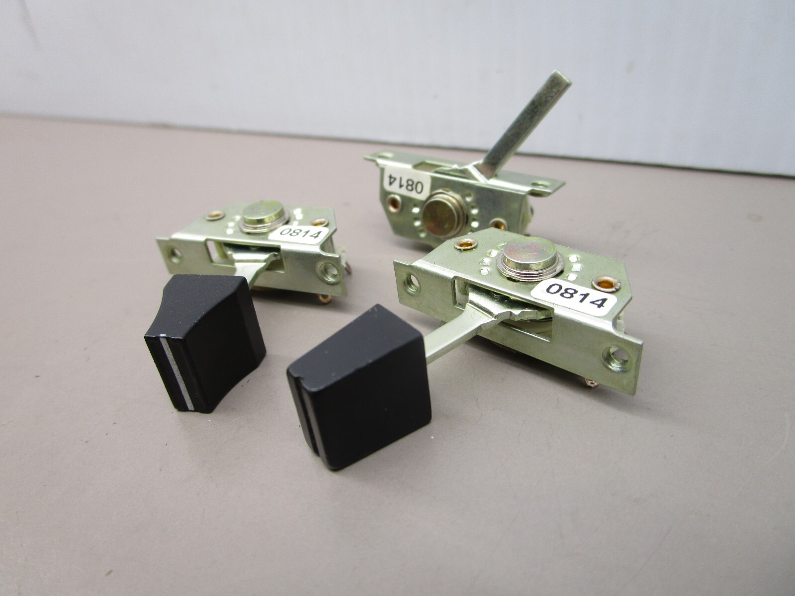 x3 Unbranded 0814 Miniature Slide Switch 4-Pole 4-Position