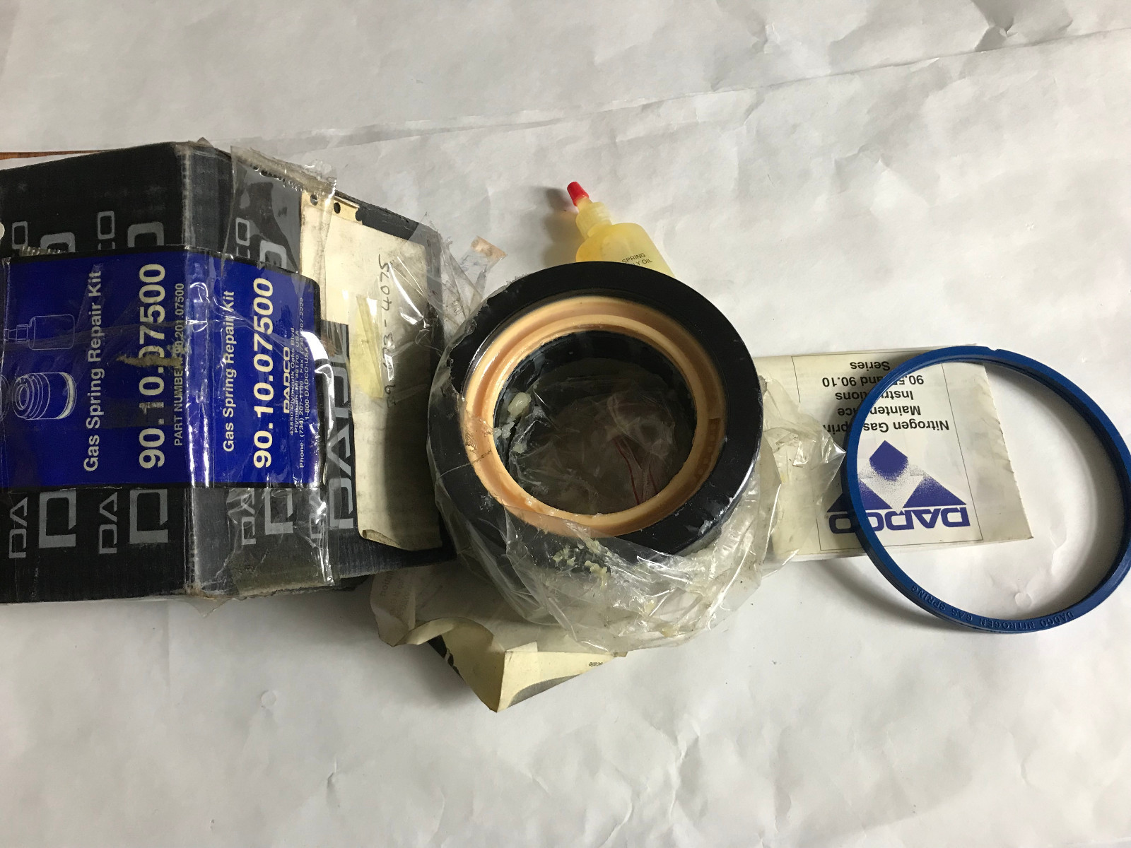 NEW DADCO 90.10.07500 NITROGEN 901007500 GAS SPRING REPAIR KIT,SI
