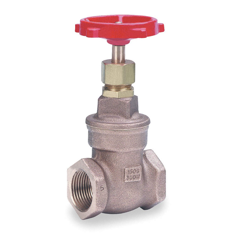 MILWAUKEE VALVE 1140 2 Gate Valve,2″,Bronze,NPT 1WEC7