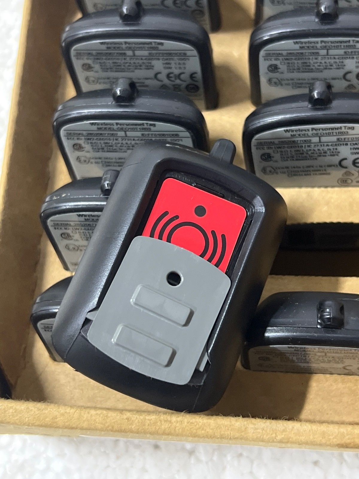 (One Box = 10 Pcs) Emerson GEO10T1R03 Wireless Personnel Tag 00GEO-5000-0003