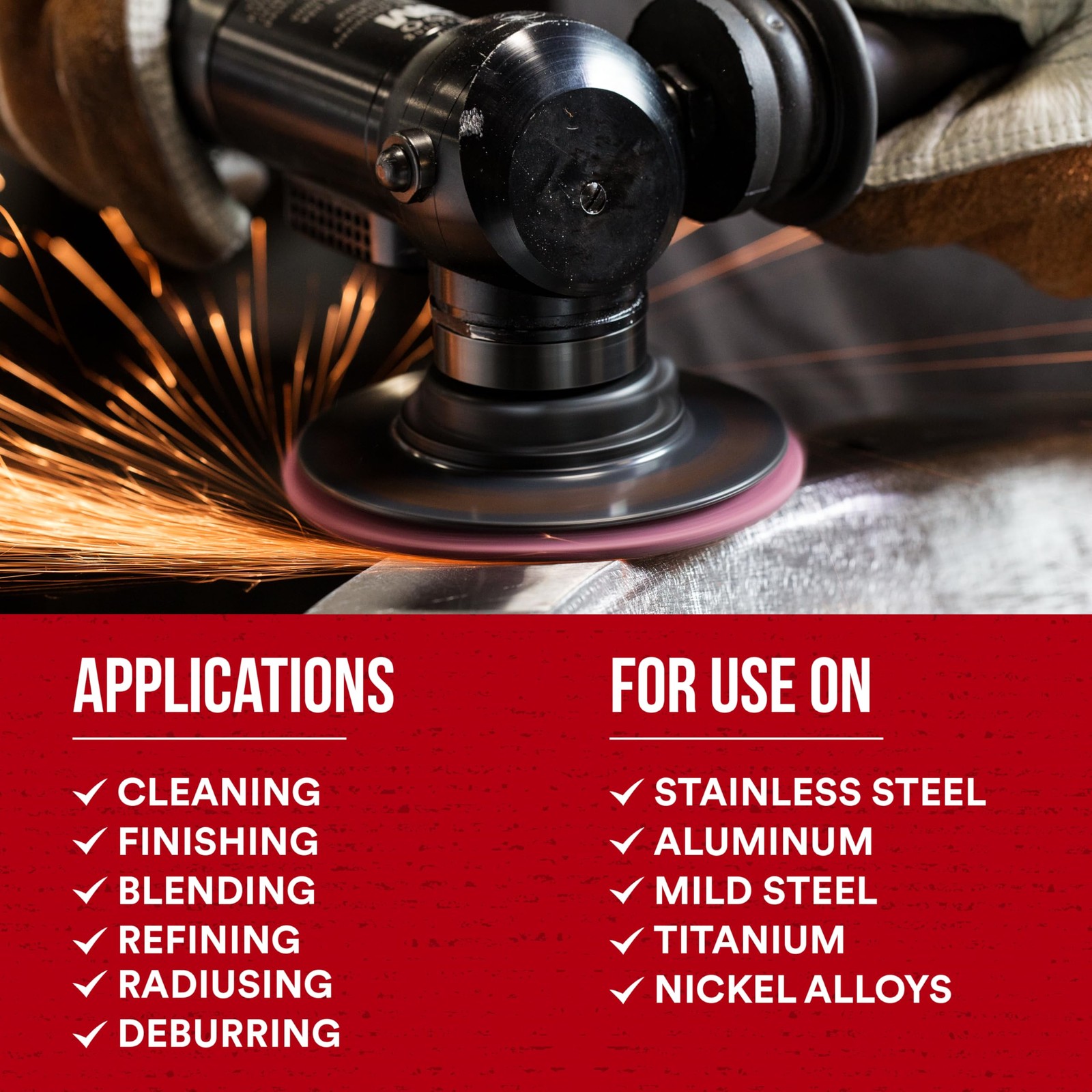 3M Scotch-Brite 5 in Surface Conditioning Disc NH A CRS,Hook & Loop,50/case