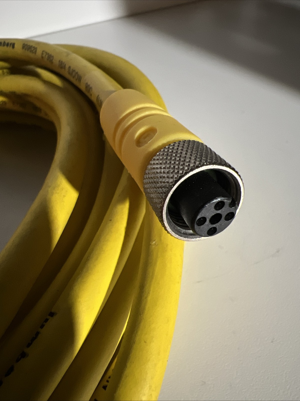 lumberg RKT4-629/10 FeMale 18/4 4-pin Sj00 Wire Cable Connector Automation See