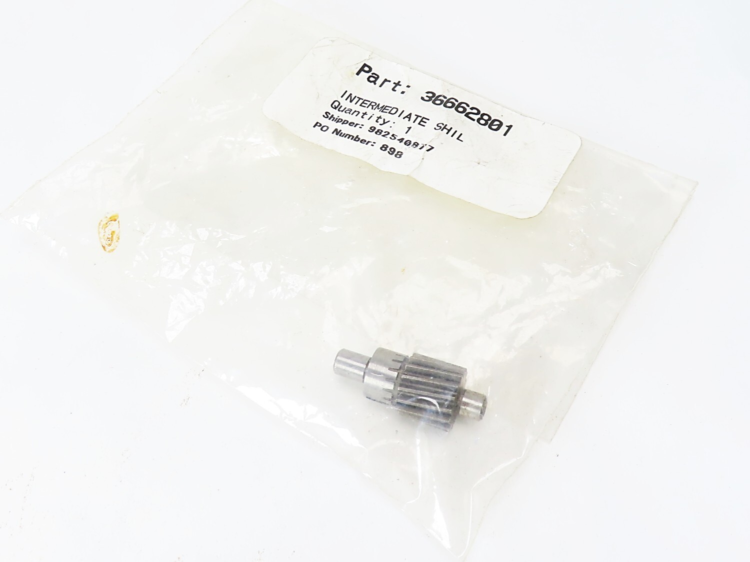 Milwaukee 36-66-2801 Intermediate Shaft 36662801 (NOS) NEW NO BOX