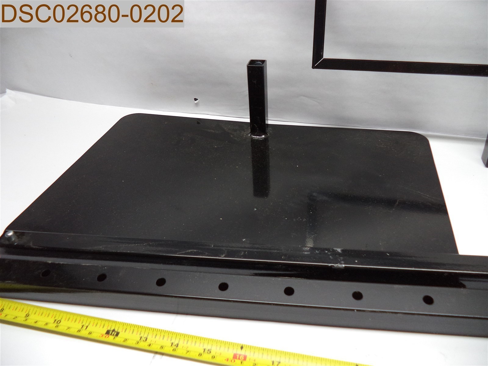 Sign Stand Stanchion Rack #6501109 KG#6658, 4.5′-6.5′, 18″x 9″ sign