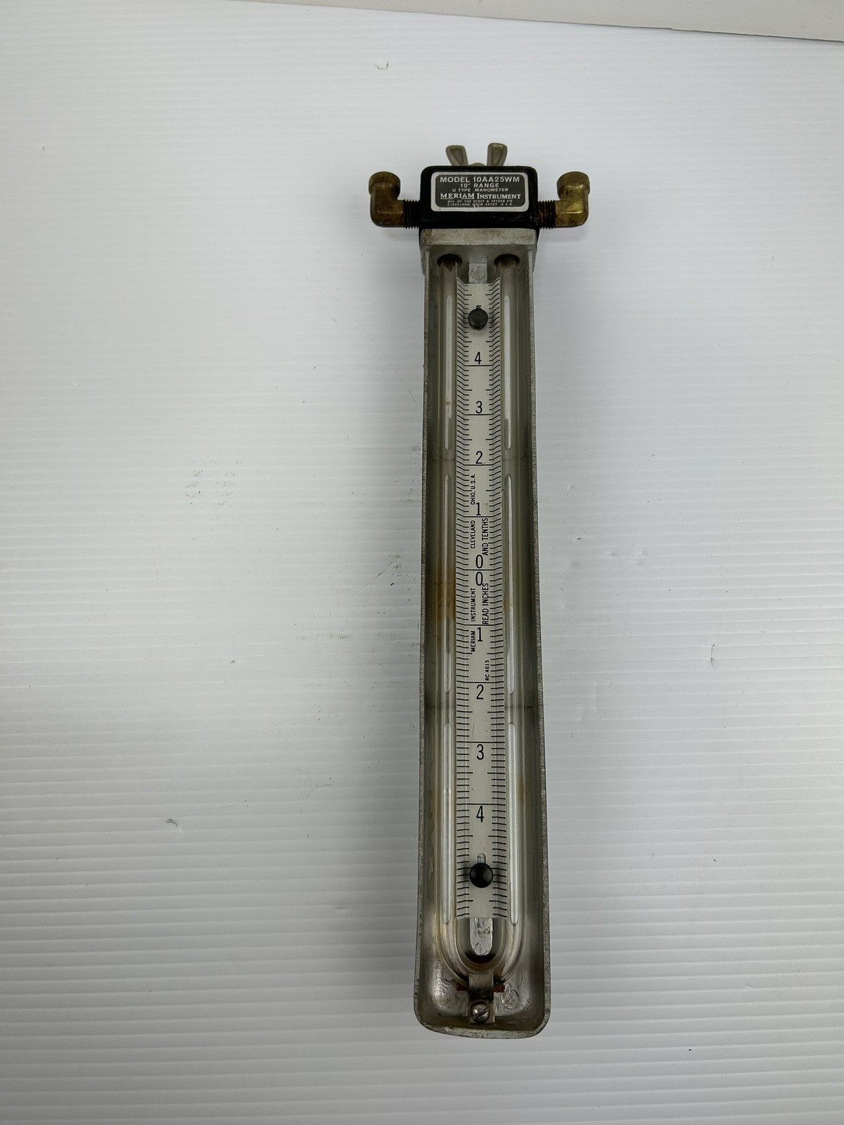 Meriam Instrument 10AA25WM 10″ Range U Type Manometer