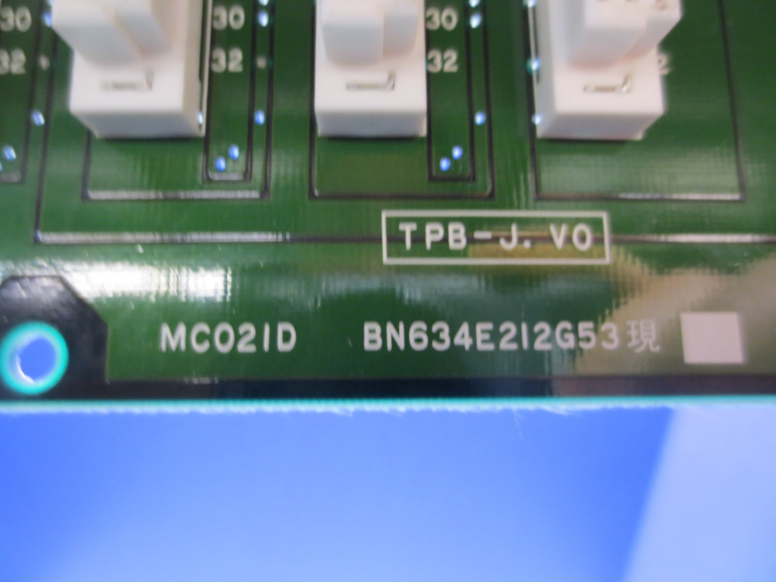 MITSUBISHI CIRCUIT BOARD MC021D BN634E212G53 MC201 LOT OF 3 PIECES