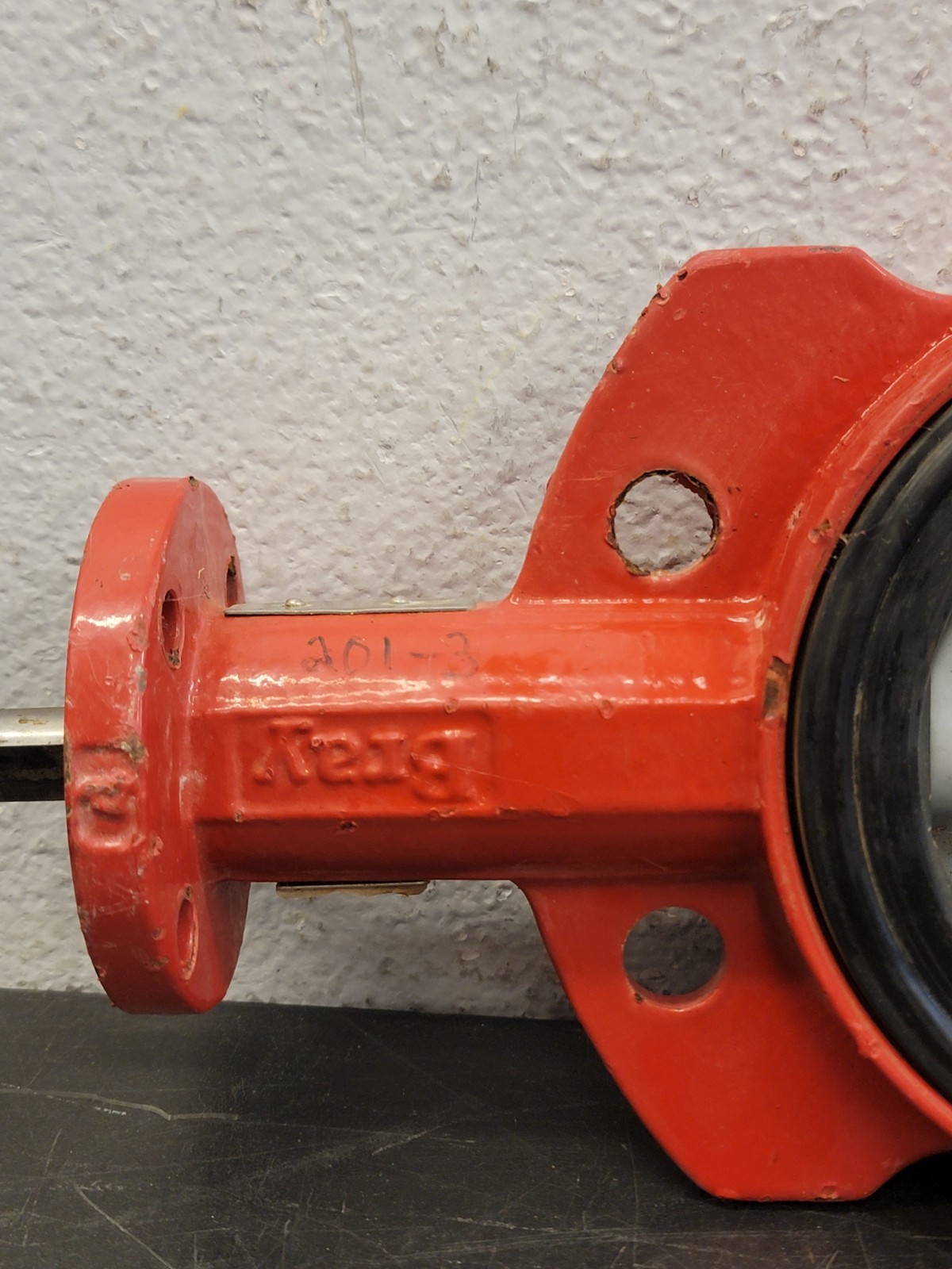 BRAY 4″ BUTTERFLY VALVE SERIES 30 Used A2