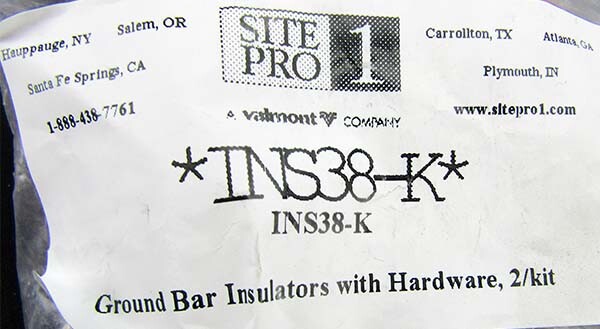 KIT WALL MTG FOR GRND BUSS BAR-INS38-K & MT200-10083722