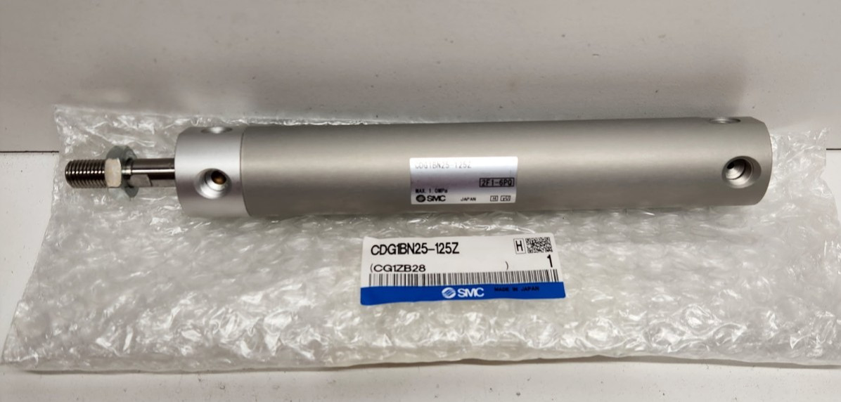 NEW IN BAG! SMC 25MM BORE X 125MM STORKE PNEUMATIC CYLINDER CDG1BN25-125Z