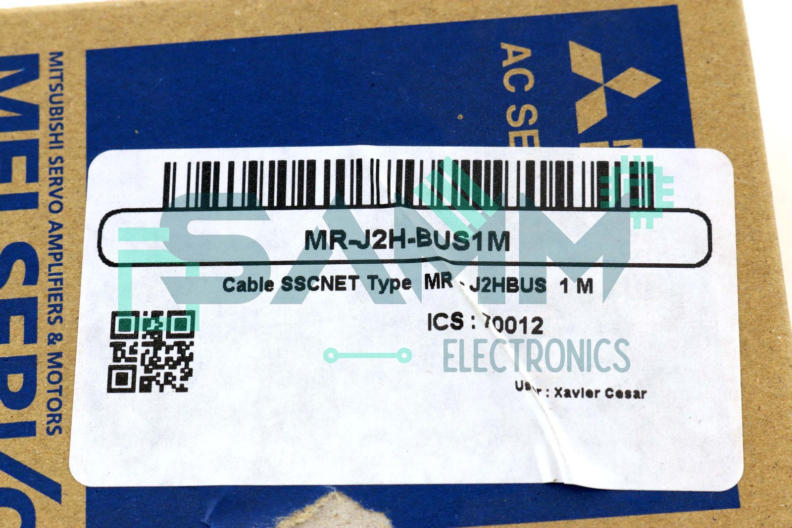 MITSUBISHI ELECTRIC MR-J2HBUS1M JUNCTION TERM. BLOCK CABLE / CORDSET New