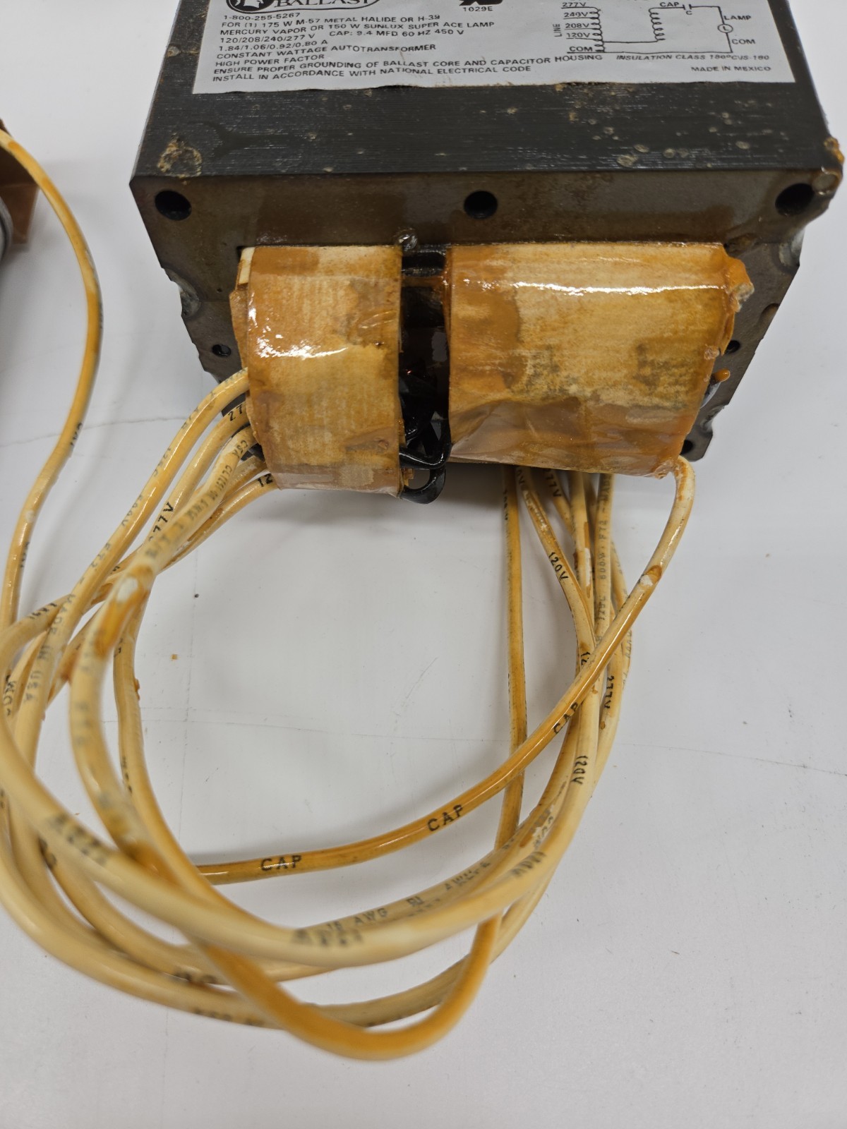 CEW Spartan Ballast 8M4M-C500-K 175 Watts MH M-57 H-39 MV 120-277V