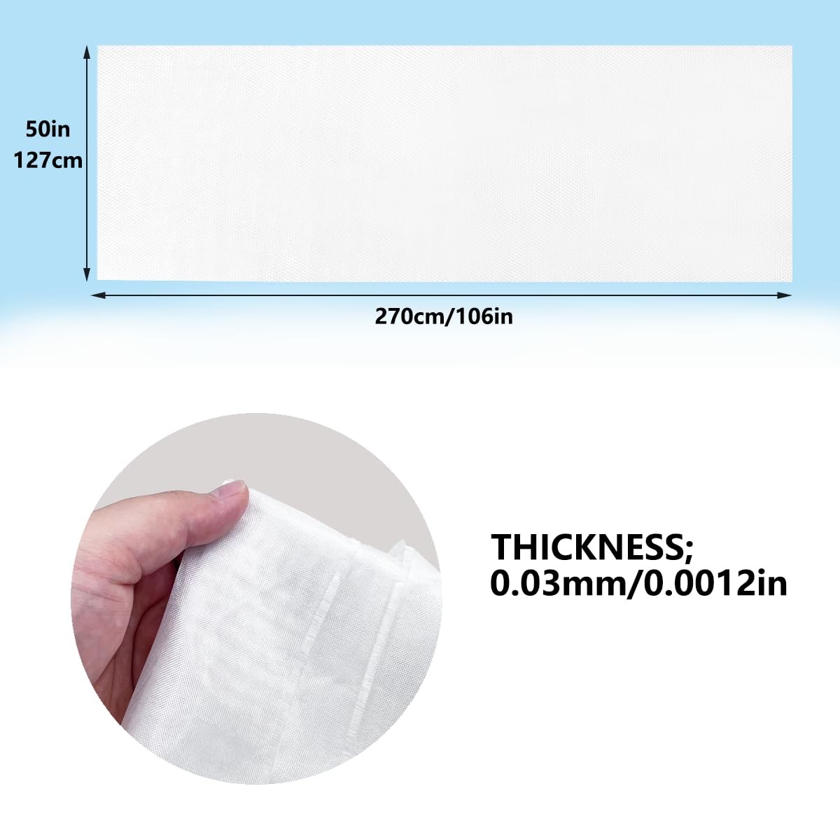 Fiberglass Cloth 0.75oz Woven Mat 0.03mm Boat RC Plane Repair