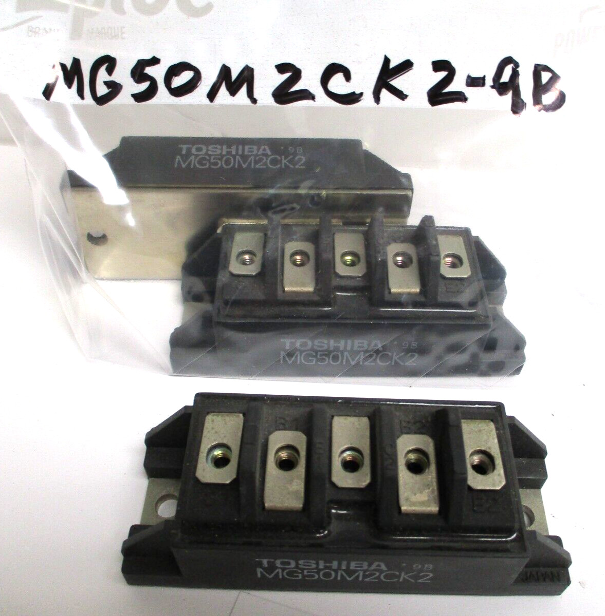 TOSHIBA POWER MODULE, MG50M2CK2-9B , LOT OF 3 , SLIGHTLY USED