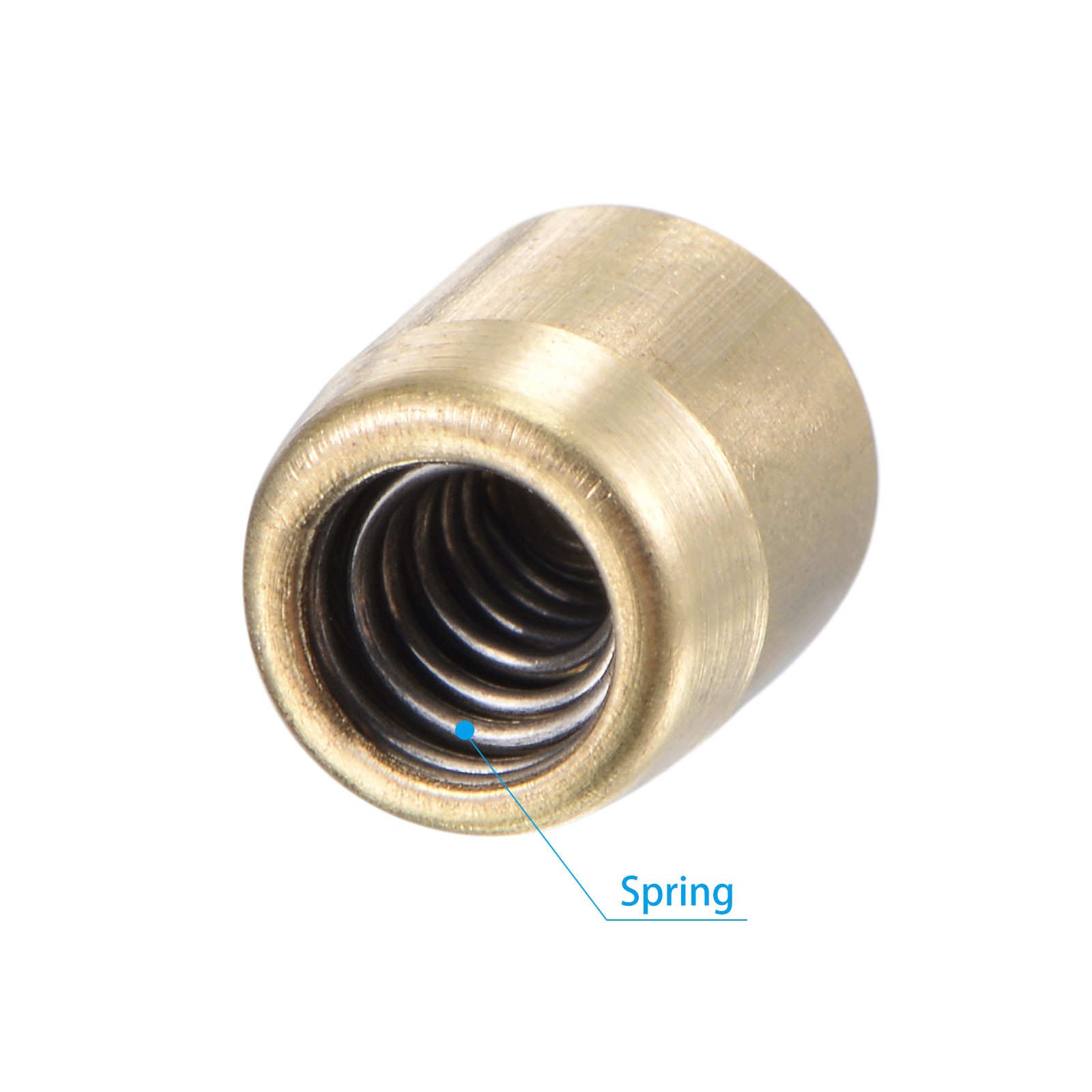 20pcs Brass Push Button Grease Oil Cup 6mm x 6mm Ball Oiler