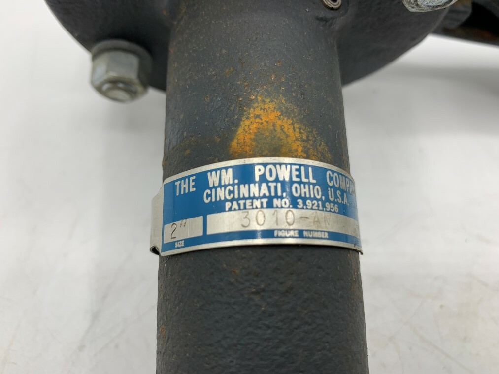 WM Powell 2” Butterfly Valve 3010-AM1