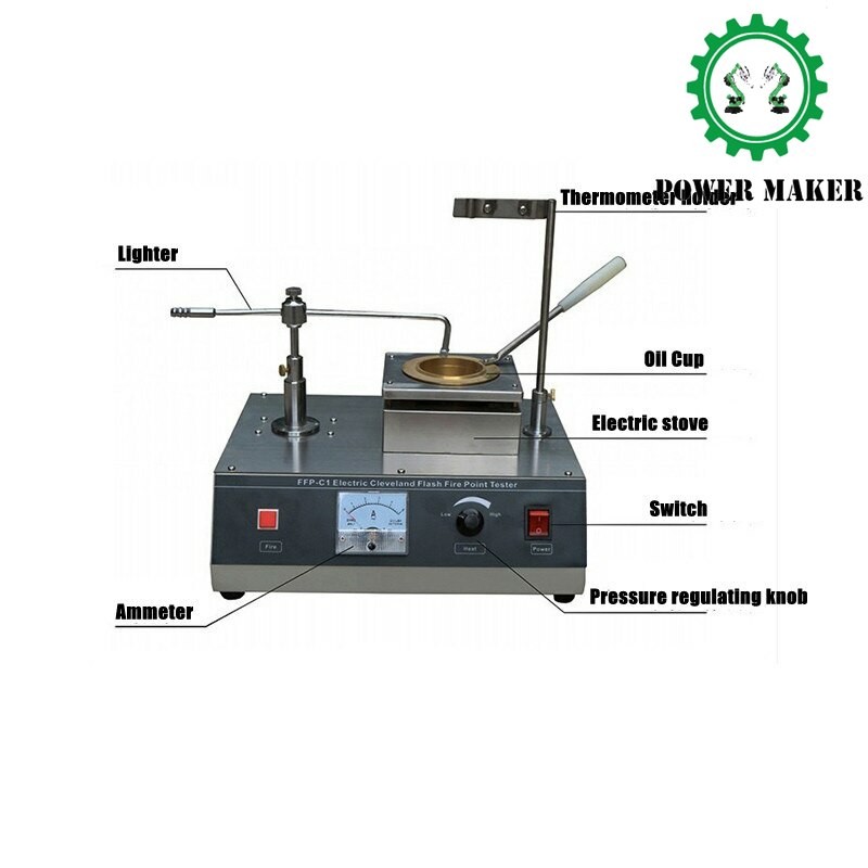 220V Desktop Special Heating Furnace Flash Apparatus Tester