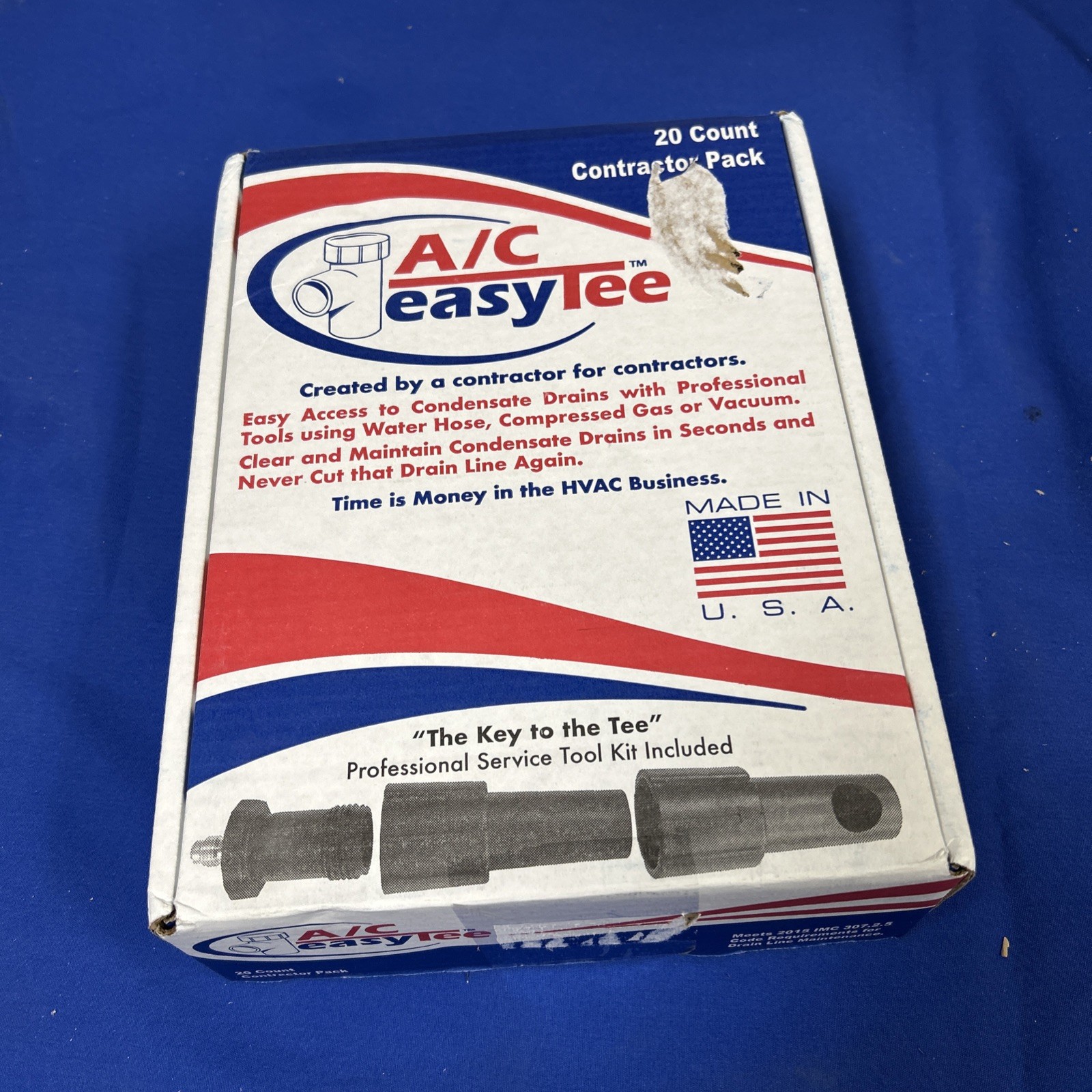New A/C Easy Tee 20 pack contractor kit with tool Solution Technologies ET 75CP