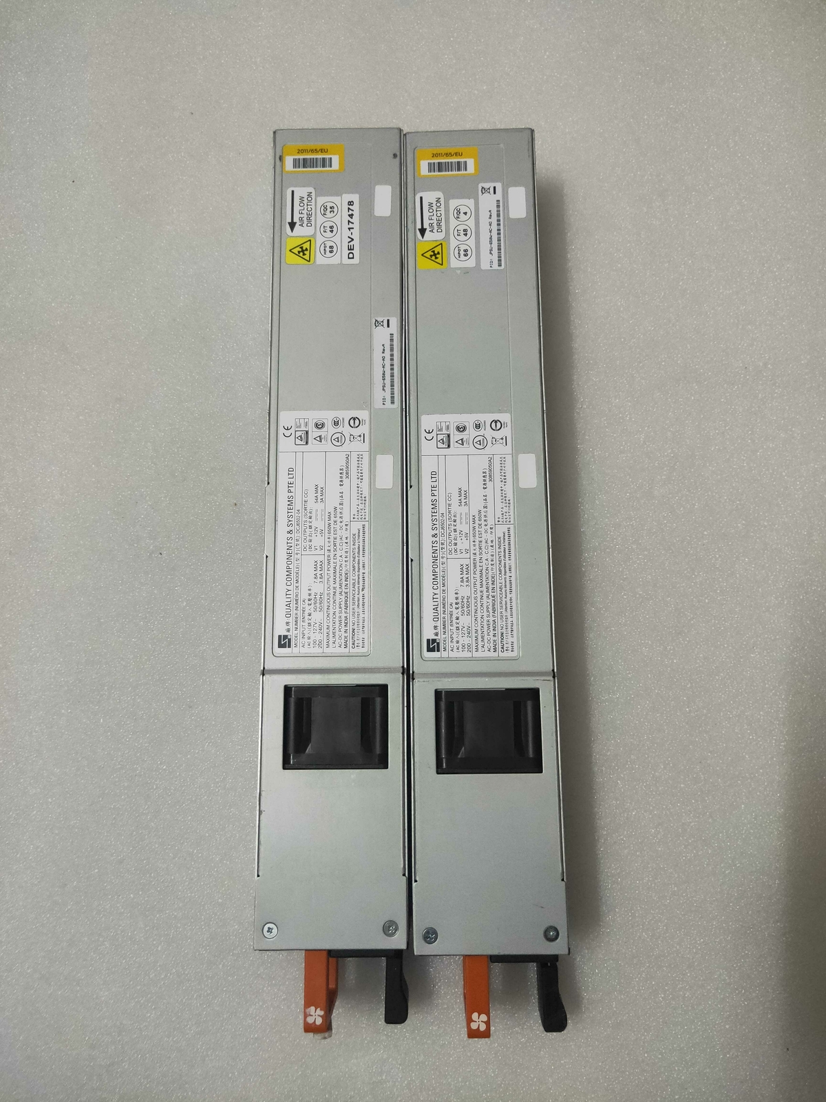 Orginal Juniper 740-070749 MX204 650W AC Power Supply For MX204-AC Tested