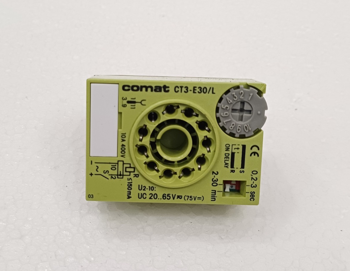 COMAT CT3-E30/L TIMING MODULE 0,2-3 SEC 2-30 MIN