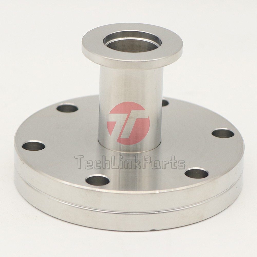 1PC 304 Stainless Steel Vacuum Flange CF To KF Adapter CF35-KF16