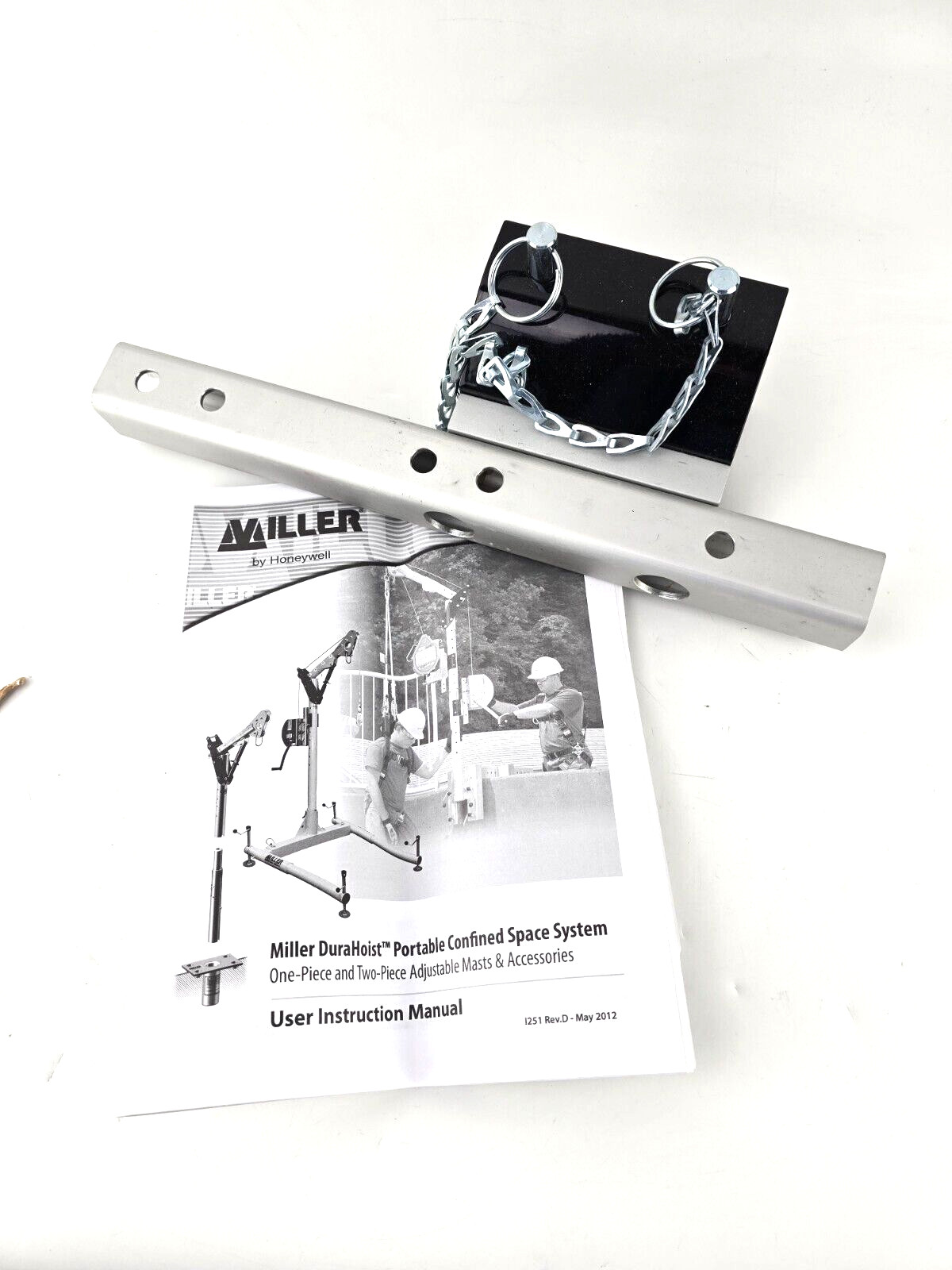 HONEYWELL MILLER Mounting Bracket Assy 1XER2 DH-19 Durahoist Confined Space Sys