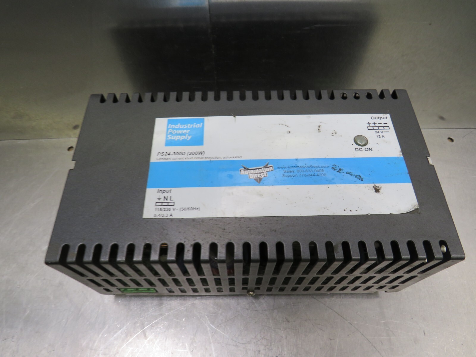 Automation Direct PS24-300D Power Supply