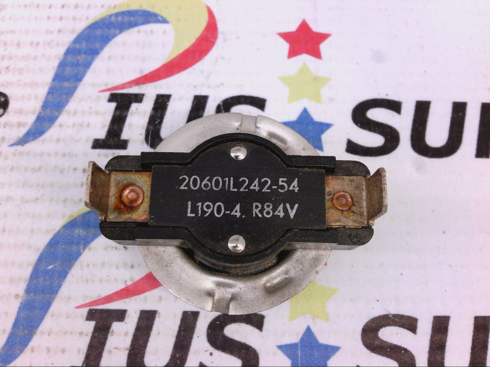 USSP KLIXON 20601L242-54 L190-4 R84V SINSOR