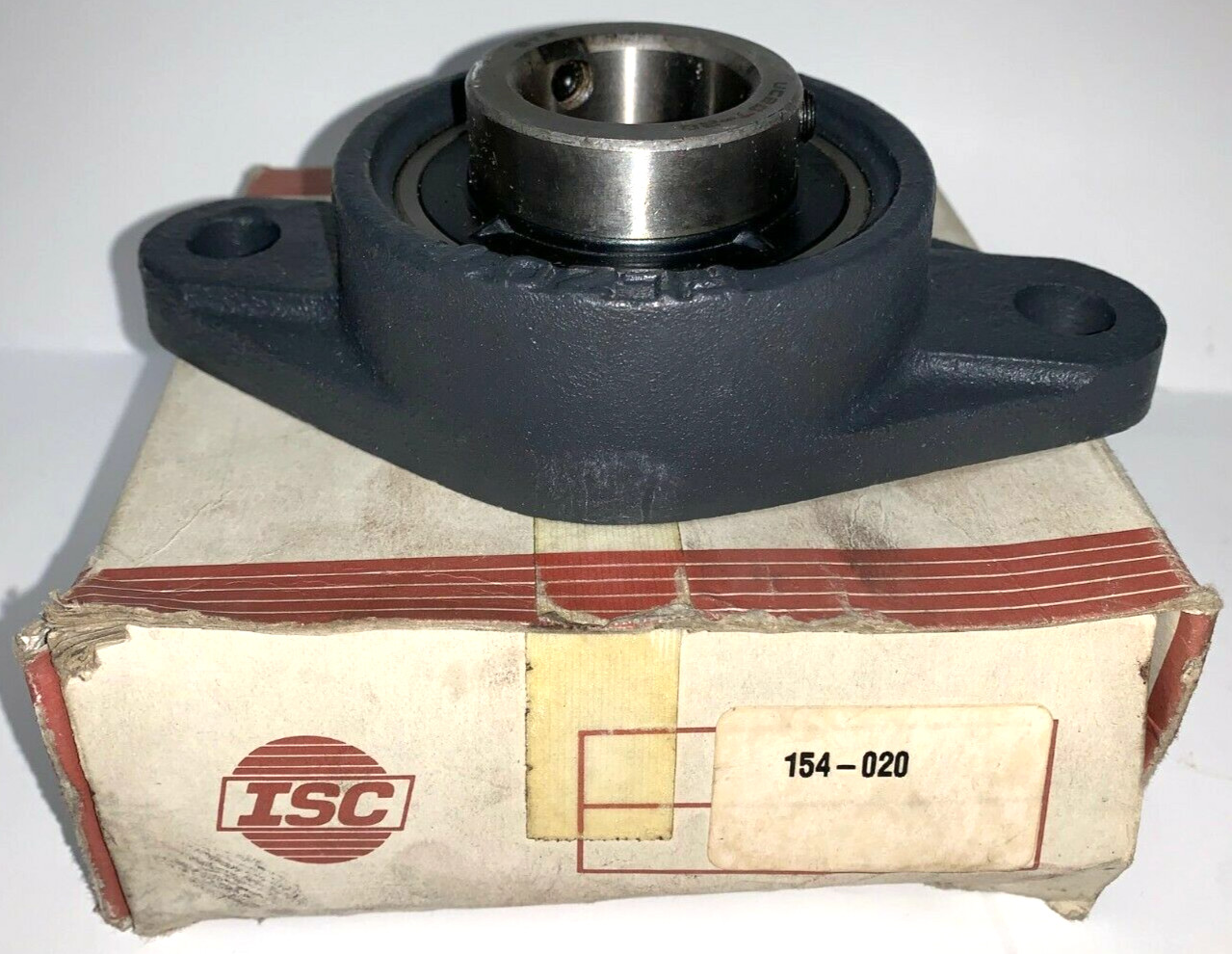 ISC FLANGE BEARING, UC207-20, FL207, 1-1/4″ BORE, 1-7/8″ BEARING OD, 6-3/8″ L