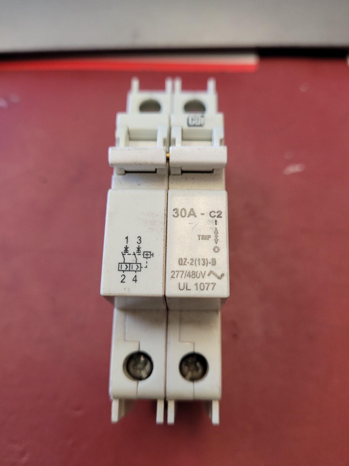 CBI CIRCUIT BREAKER 30 A C2 UL-1077 EN-60947-2 240/415V AC-3KA U1 ( S1-C238)