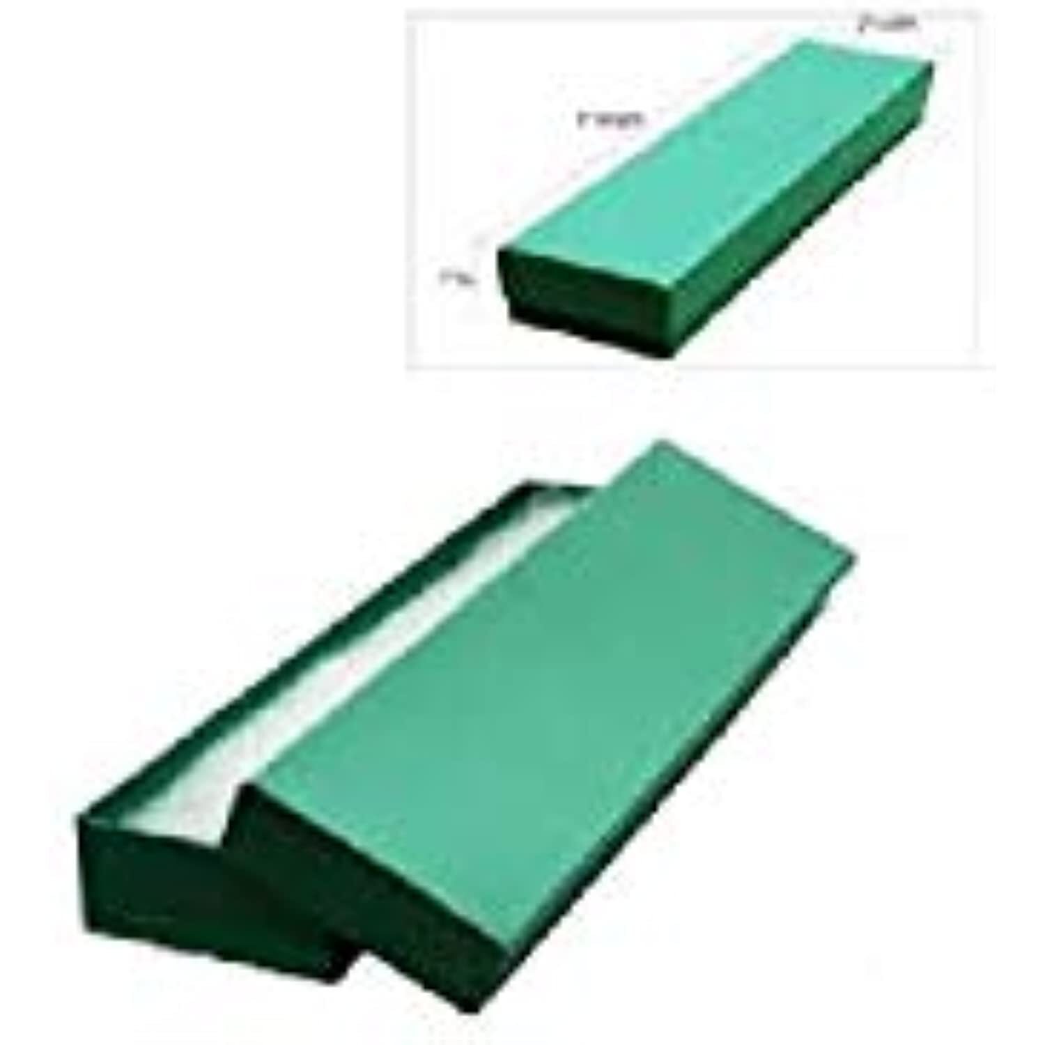 20 Pack Teal Blue Robin Egg Blue Color Cotton Boxes Jewelry Bracelet, Watches,
