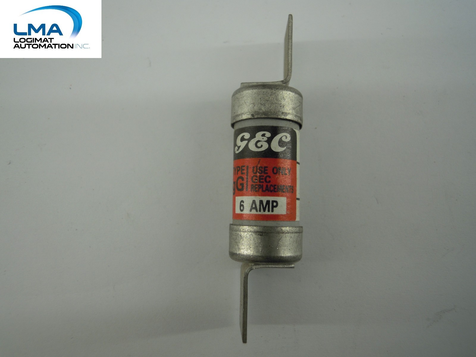 GEC ALSTHOM NS6 FUSE 6 AMP TYPE gG 440VAC 250VDC 80kA