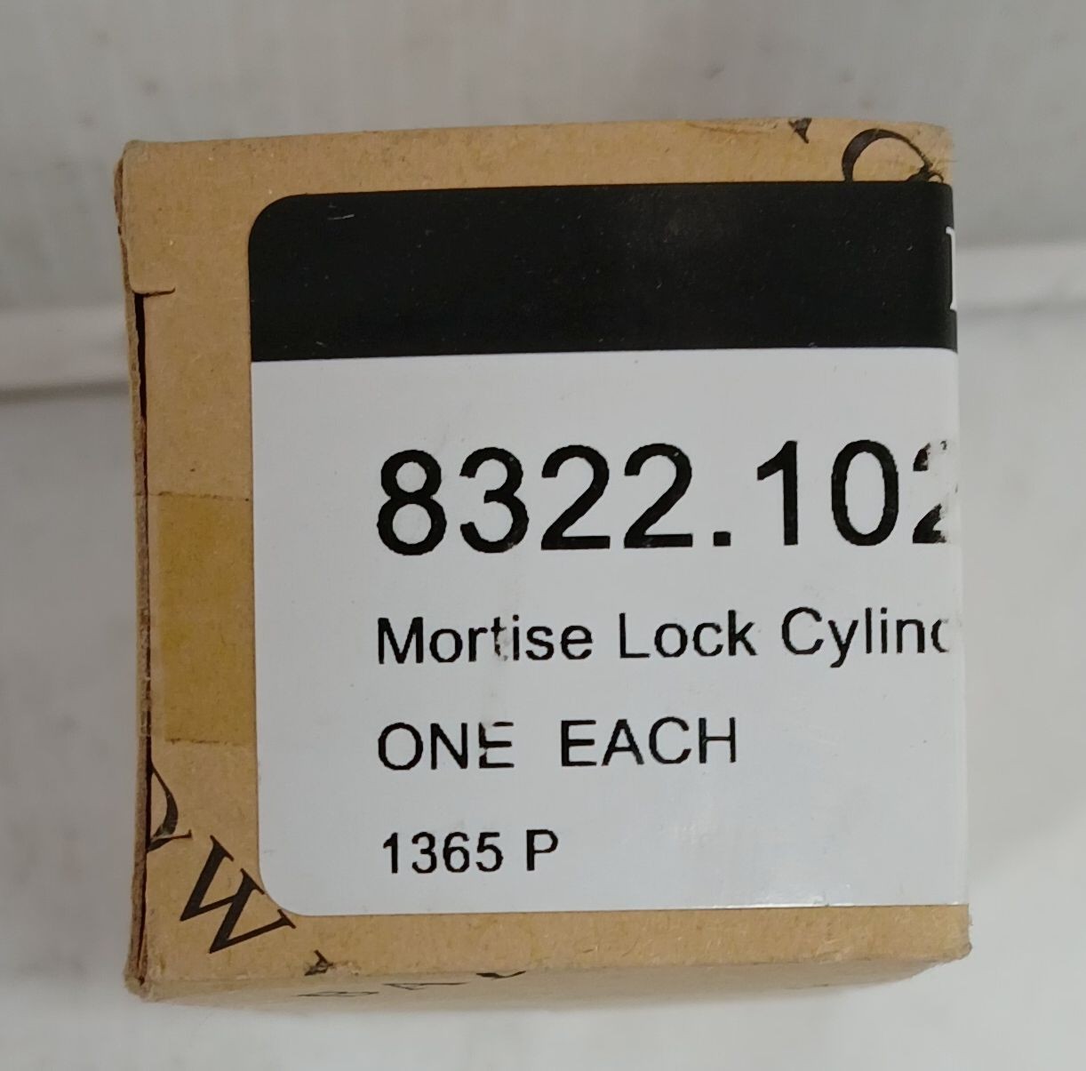 1 NEW BALDWIN 8322102 OIL RUBBED BRONZE MORTISE CYLINDER KEYWAY NIB *MAKE OFFER*