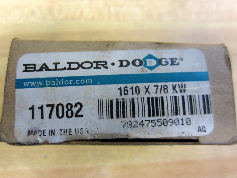 Baldor Dodge 117082 Taper-Lock Bushing 1610×7/8 KW
