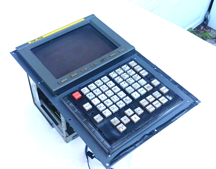 FANUC A02B-080-C150/MA, 9″ B/W CRT MDI w/ N860-1603-T052 Keypad, A02B080C150