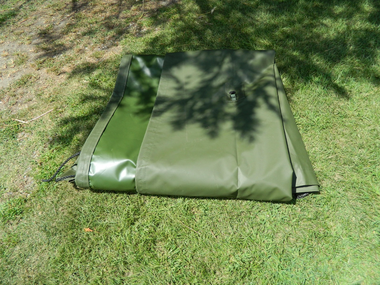 TARPAULIN MILITARY COVER EXTREME DUTY APPROX. 14FT X11FT