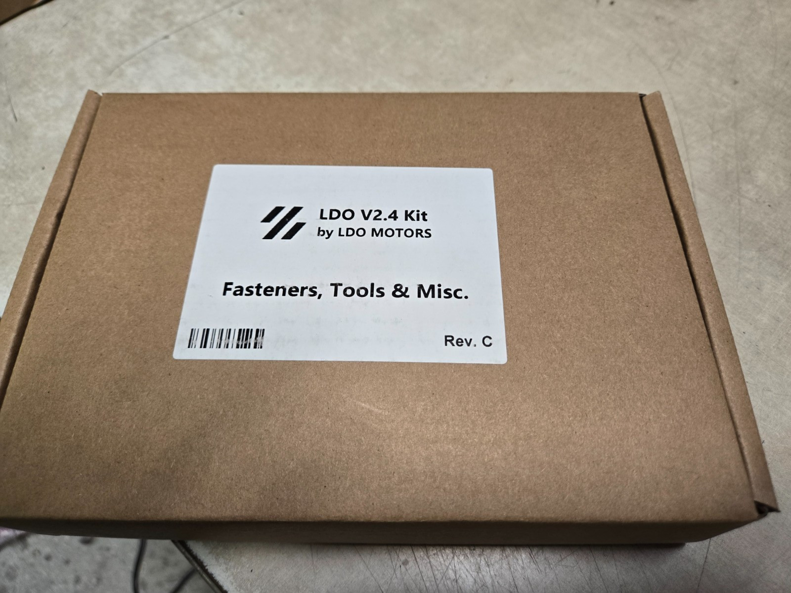 LDO V2.4 Kit Fasters Tools and Misc – Accessories box