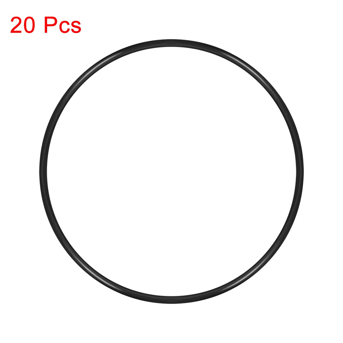 O-Rings Nitrile Rubber 95.2mmx100mmx2.4mm Seal Rings Sealing Gasket 20pc