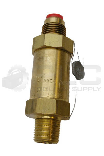 NEW MUELLER A-15504 PRESSURE RELIEF VALVE 1/2″ MPT 5/8″ FL AE15504
