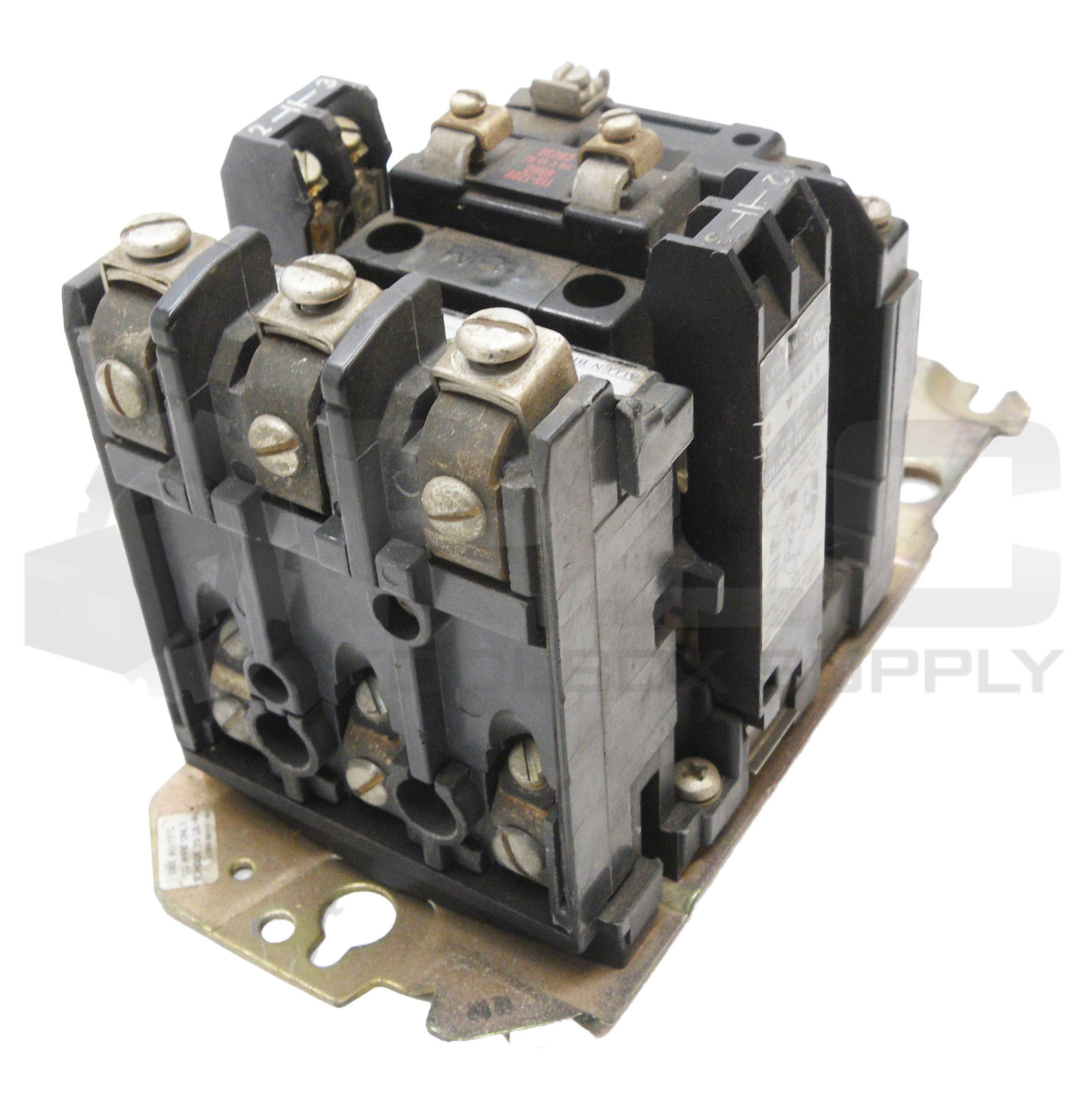 ALLEN BRADLEY 509-AOD /B CONTACTOR W/ CB236 W/ 595-A /B AUXILIARY W/ 595-A /C