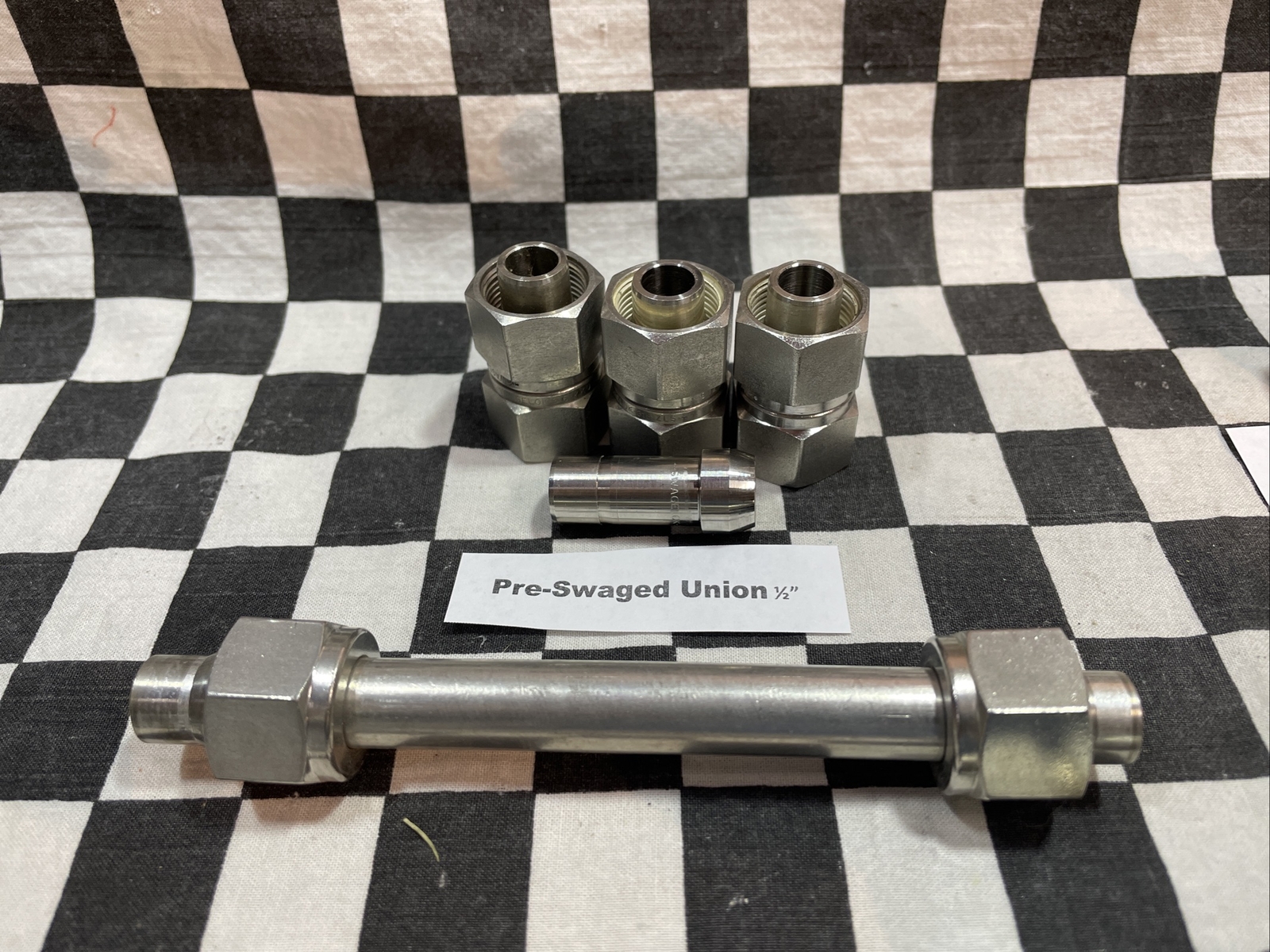 SWAGELOK Pre-Swaged Union SS-401-PC SS-601-PC SS-810-PC SS-600-R-8 #1174P2B