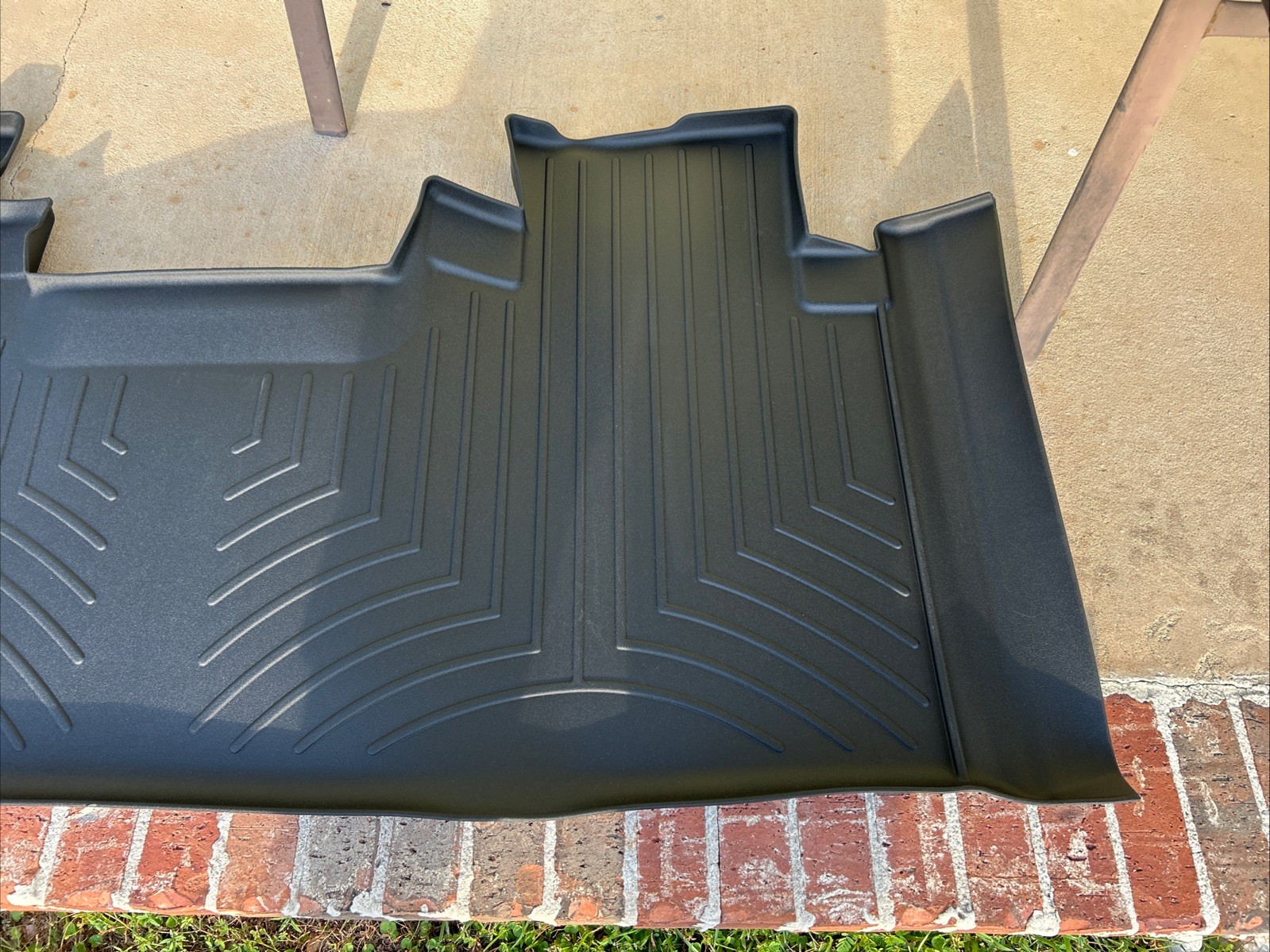 WeatherTech 446975 Molded FloorLiner Mat 2nd Row 2015-2024 F150 Ext Cab (6238)