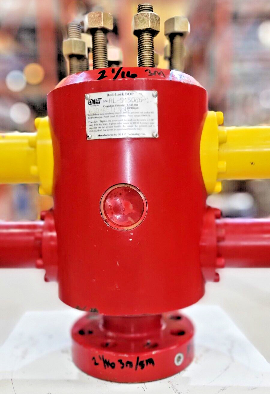 🟠OIL LIFT TECH ROD-LOCK BOP 2-1/16″ X 2-1/16″ PESSCO IS OFFERING 1 G022425-1 🗽